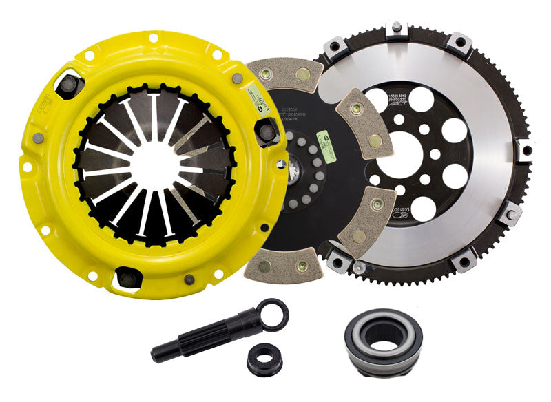 1995-1999 Mitsubishi Eclipse GS/RS ACT Heavy Duty Race Rigid 6 Pad Clutch and Flywheel Kit