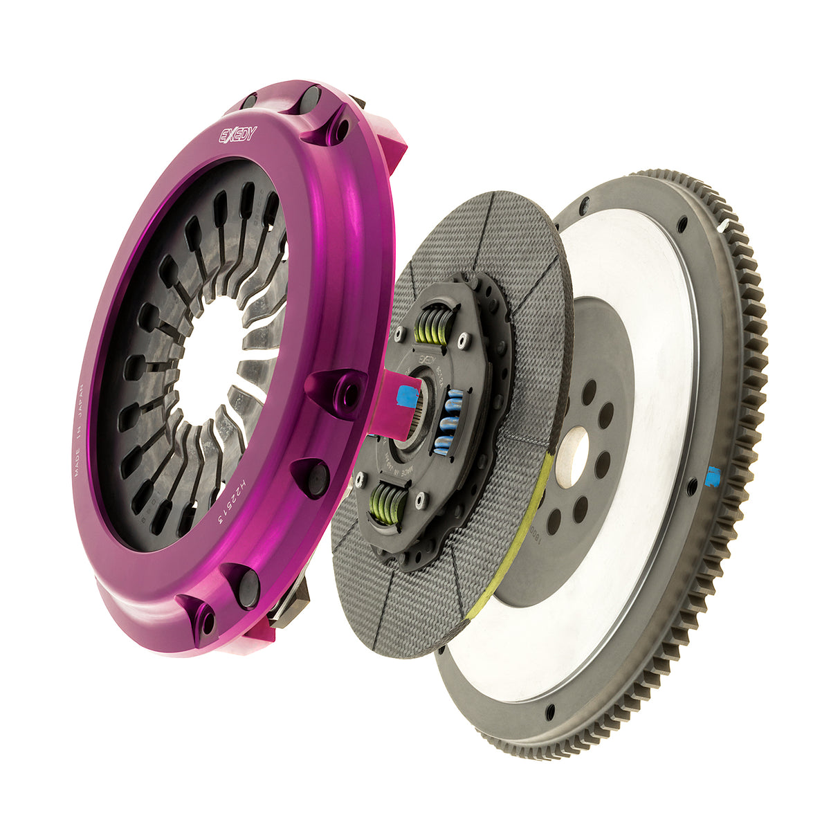 2002-2009 Honda S2000 Exedy Hyper Single Series Clutch and Flywheel Kit (Carbon-D) Carbon