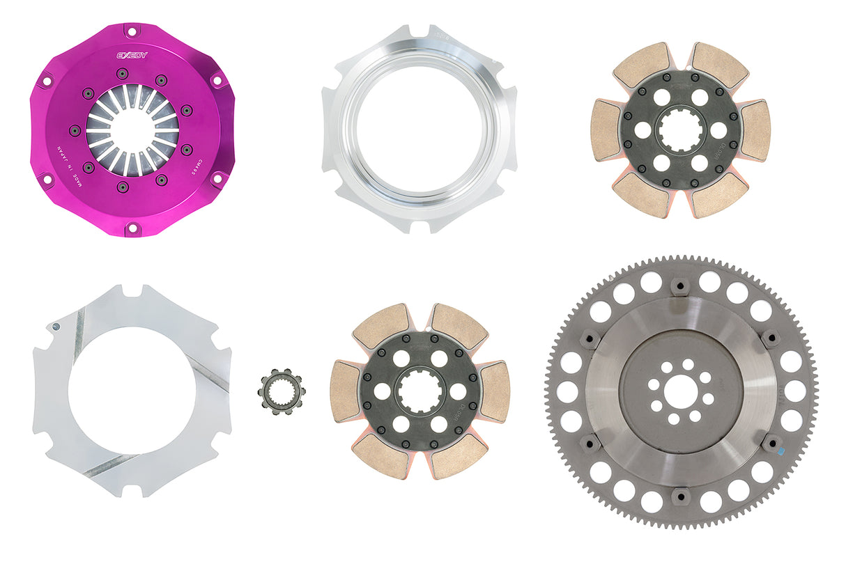2002-2006 Acura RSX Exedy Hyper Compe-D Twin Series Cerametallic Clutch and Flywheel Kit