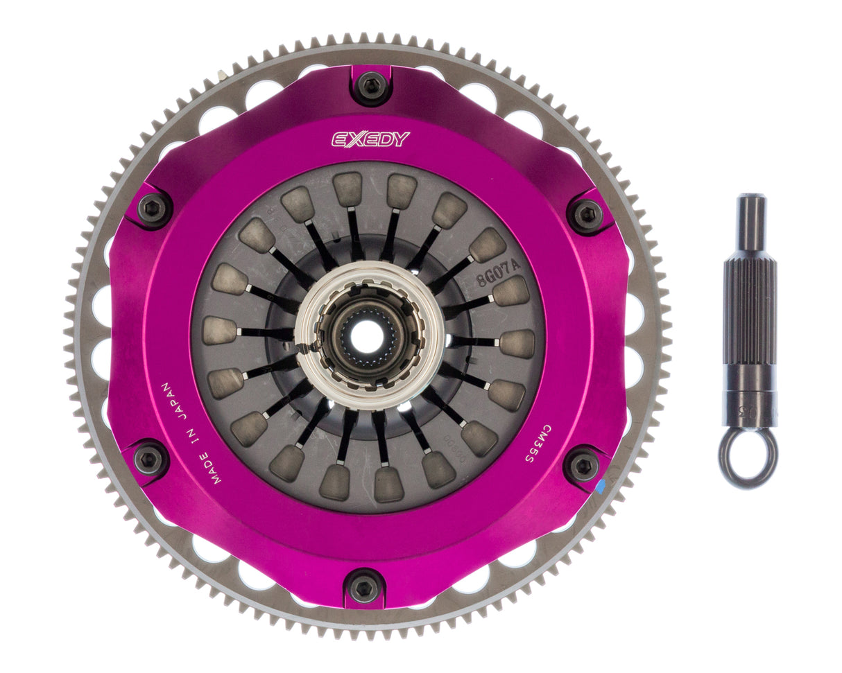 2003-2007 Mitsubishi EVO Exedy Hyper Compe-D Twin Series Cerametallic Clutch and Flywheel Kit