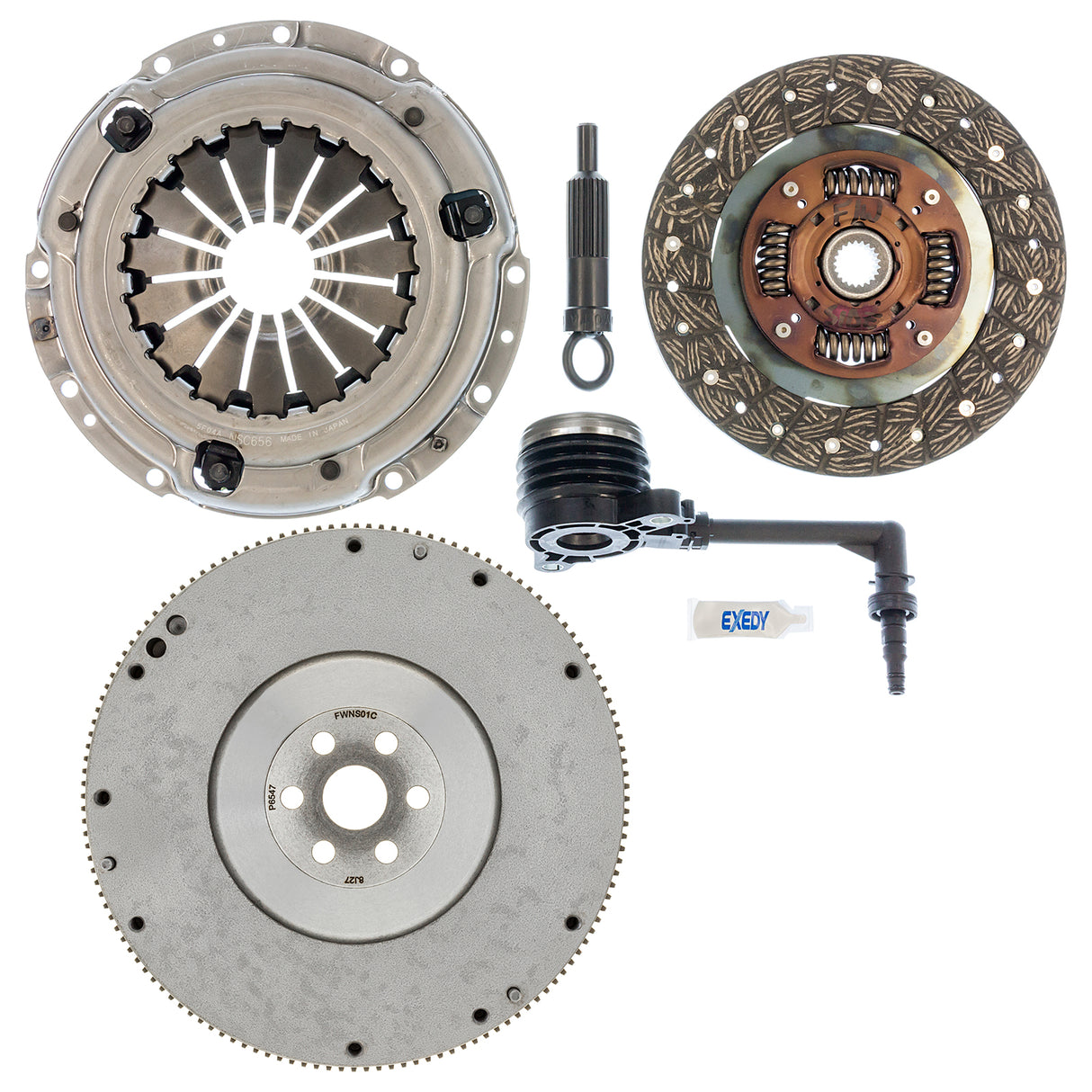 2007-2012 Nissan Versa Exedy OEM Clutch and Flywheel Kit