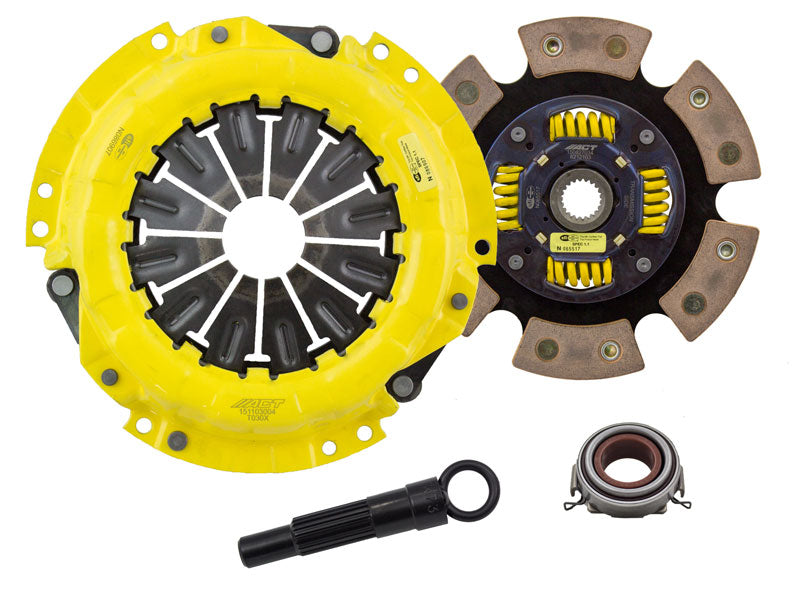 1990-1991 GEO Prizm Gsi ACT Extreme Race 6 Pad Sprung Clutch Kit