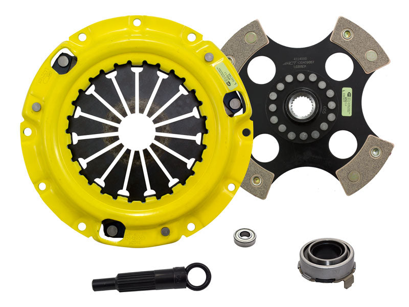 1990-1993 Mazda Miata 225mm ACT Heavy Duty Race Rigid 4 Pad Clutch Kit