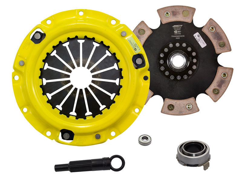 1990-1993 Mazda Miata 225mm ACT Heavy Duty Race Rigid 6 Pad Clutch Kit