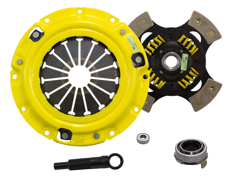 1990-1993 Mazda Miata 225mm ACT Extreme Race 4 Pad Sprung Clutch Kit