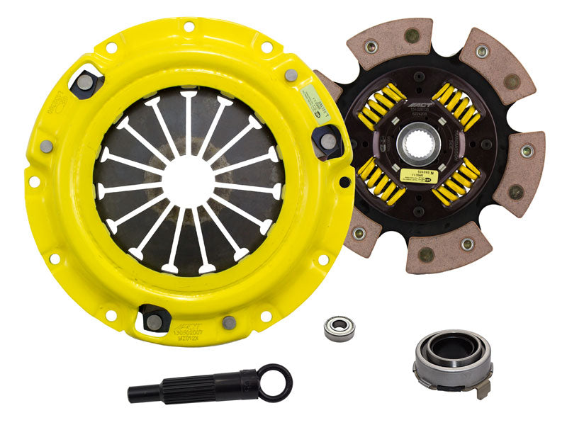 1990-1993 Mazda Miata 225mm ACT Extreme Race 6 Pad Sprung Clutch Kit