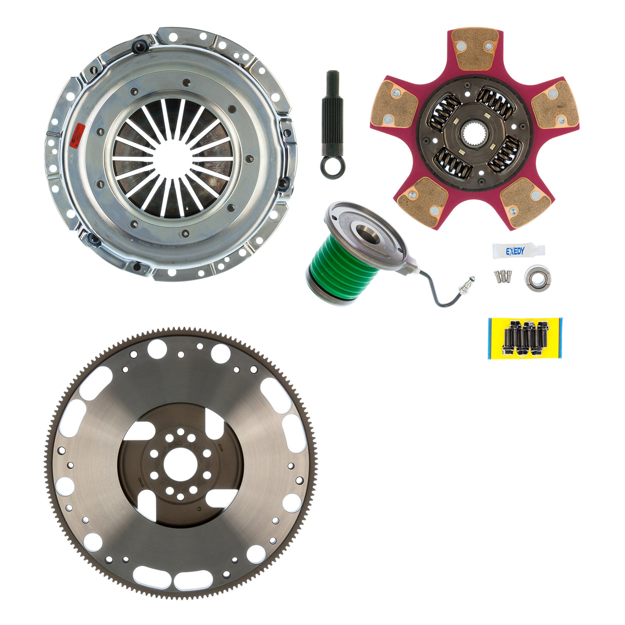 2007-2014 Ford Mustang GT500 Exedy  Stage 2 Cerametallic and Flywheel Kit Puck Style