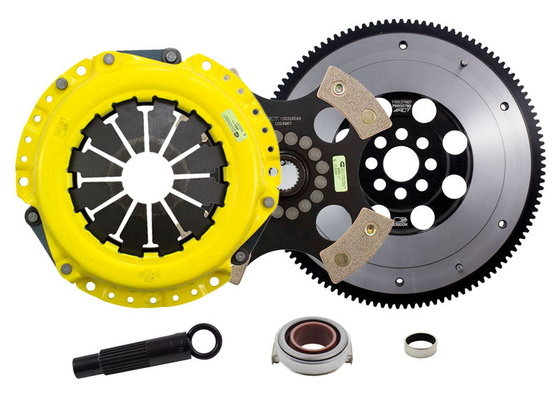 2013-2015 Acura ILX  ACT Heavy Duty Race Rigid 4 Pad  Clutch and Flywheel Kit