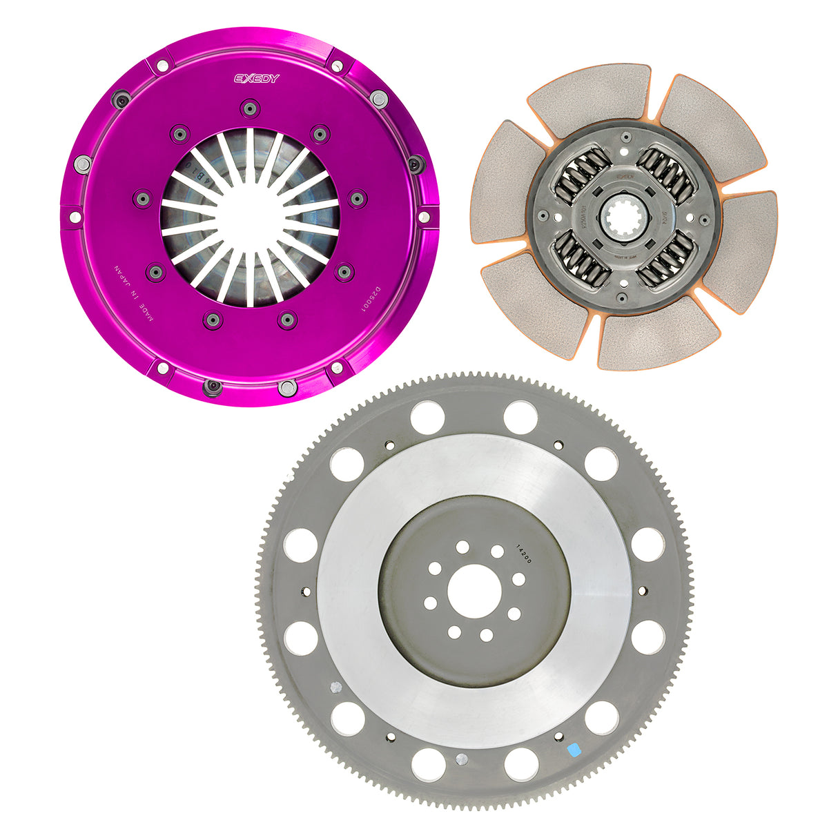 1996-2010 Ford Mustang 8 Bolt Exedy Hyper Single Clutch and Flywheel Kit