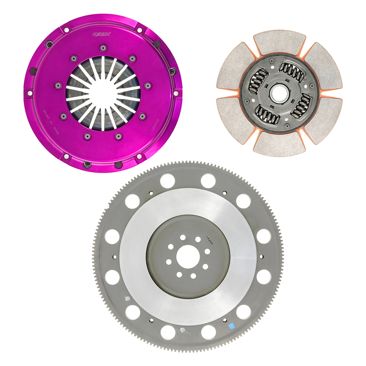 2011-2017 Ford Mustang  Exedy  Hyper Single Clutch and Flywheel Kit 26 Spline