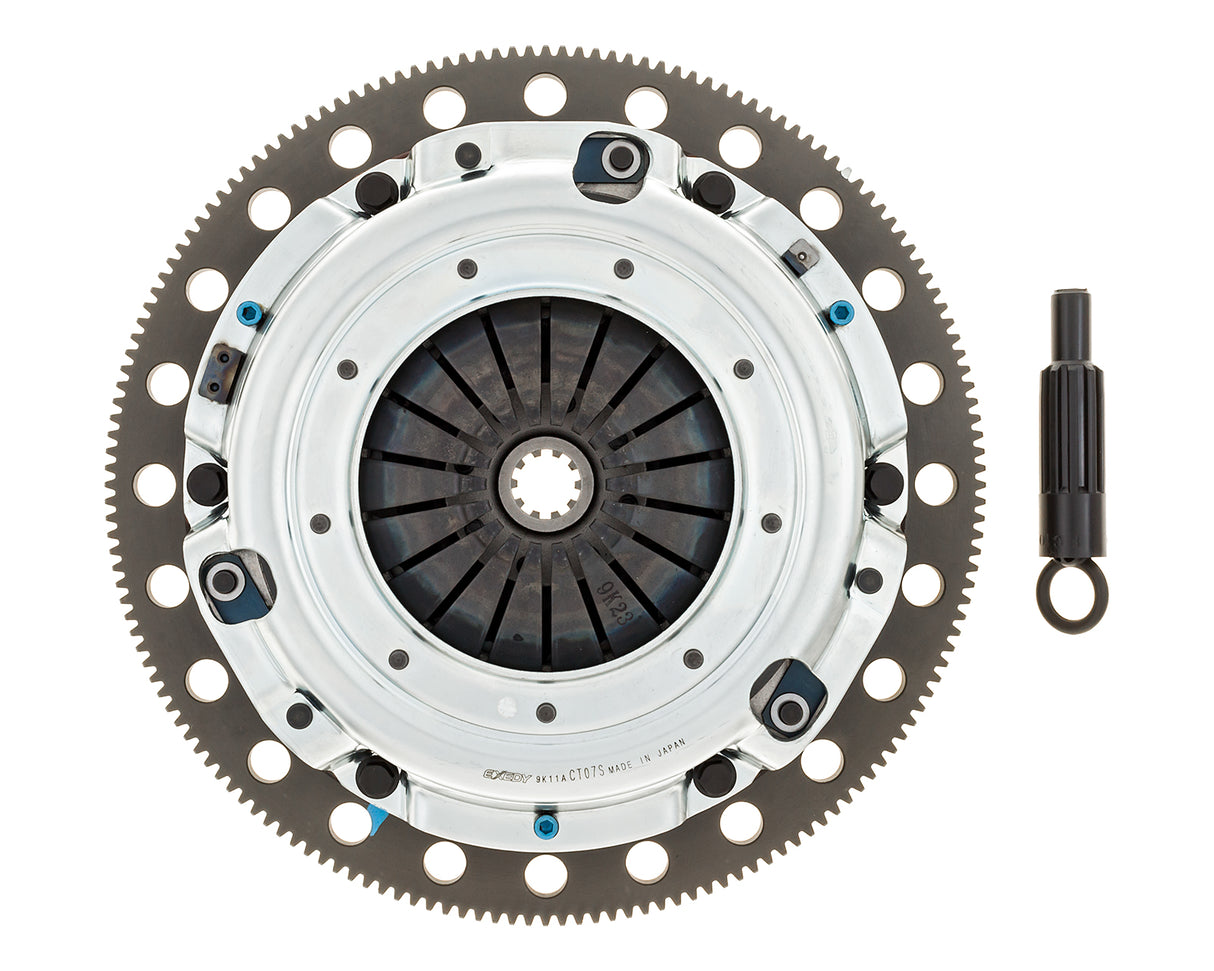 1996-2010 Ford Mustang 6 Bolt Exedy Hyper Twin Series Organic Clutch and Flywheel Kit