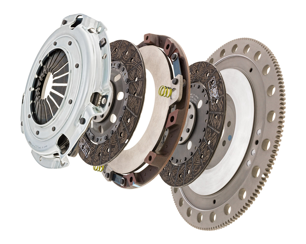 1996-2010 Ford Mustang 6 Bolt Exedy Hyper Twin Series Organic Clutch and Flywheel Kit
