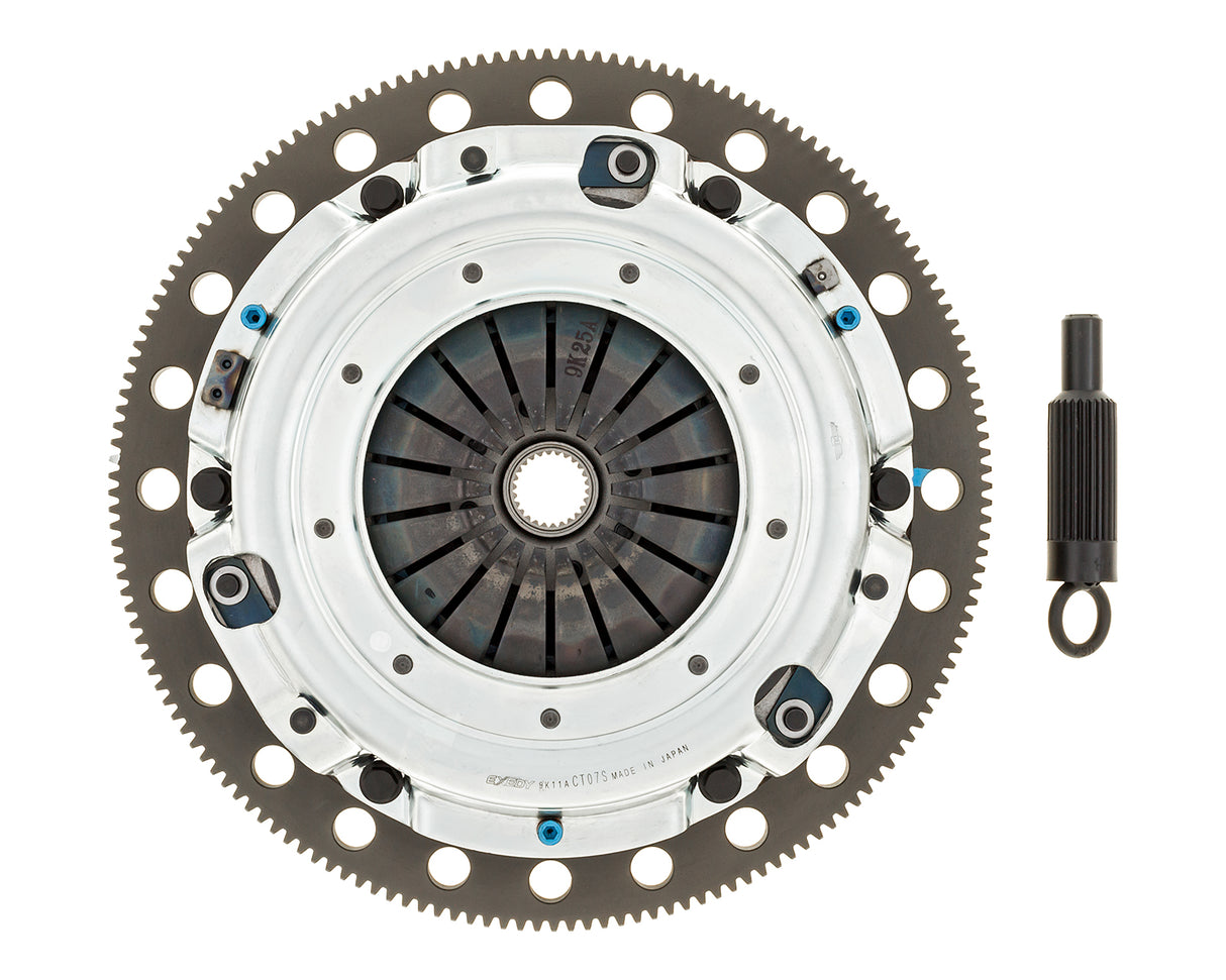 1996-2010 Ford Mustang 8 Bolt Exedy Hyper Twin Series Organic Clutch and Flywheel Kit 26 Spline