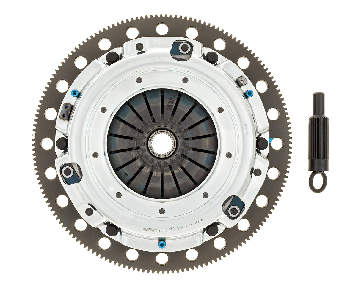 2007-2012 Ford Mustang GT500 Exedy Hyper Twin Series Organic Clutch and Flywheel Kit 26 Spline