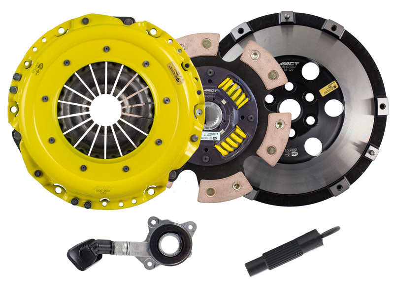 2016-2018 Ford Focus RS ACT Heavy Duty Race Sprung 6 Pad  Clutch and Flywheel Kit