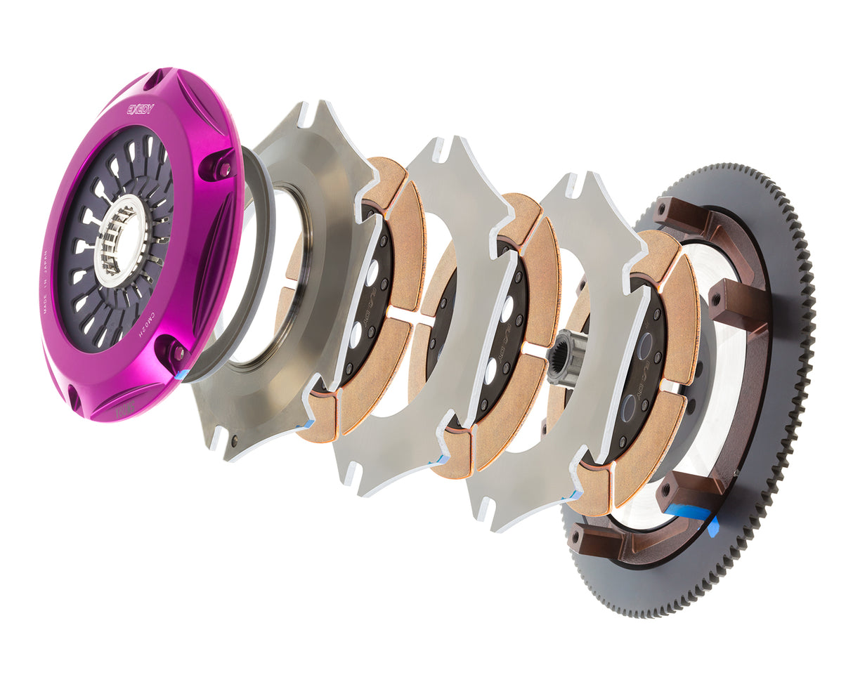 2002-2005 Subaru WRX  Exedy Hyper Triple Series Cerametallic Clutch and Flywheel Kit