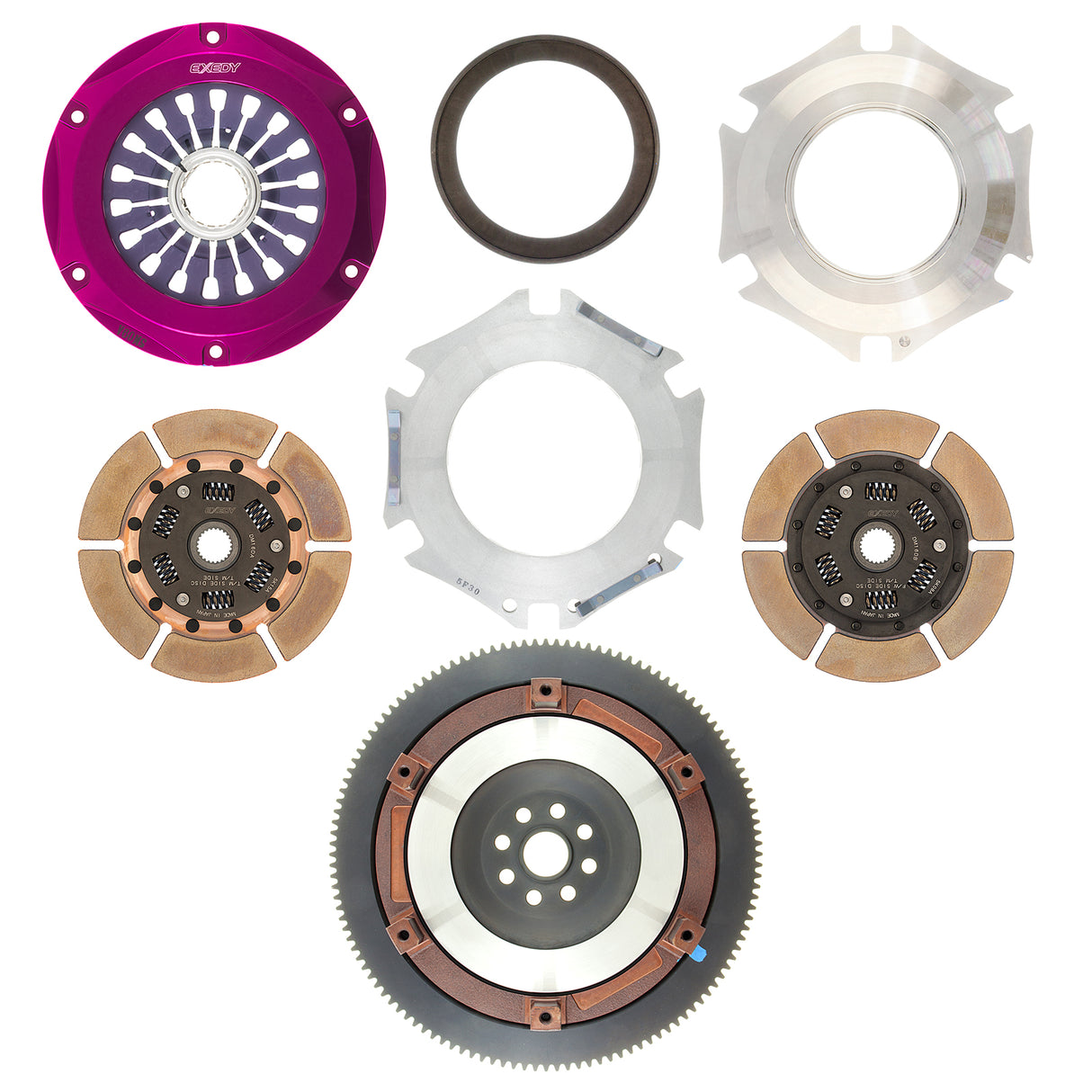 2004-2014 Subaru STI  Exedy Hyper Twin Series Cerametallic Clutch and Flywheel Kit