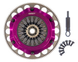 2004-2014 Subaru STI  Exedy Hyper Compe-D Twin Series Cerametallic Clutch and Flywheel Kit Sprung