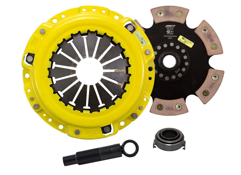 1992-2001 Honda Prelude  ACT Heavy Duty Race Rigid 6 Pad  Clutch Kit