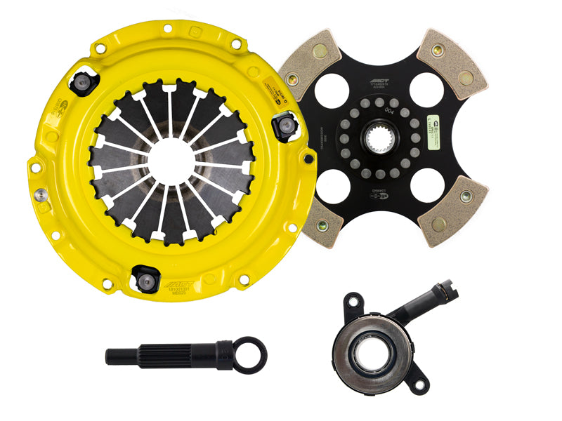 2008-2017 Mitsubishi Lancer  ACT Heavy Duty Race Rigid 4 Pad  Clutch Kit