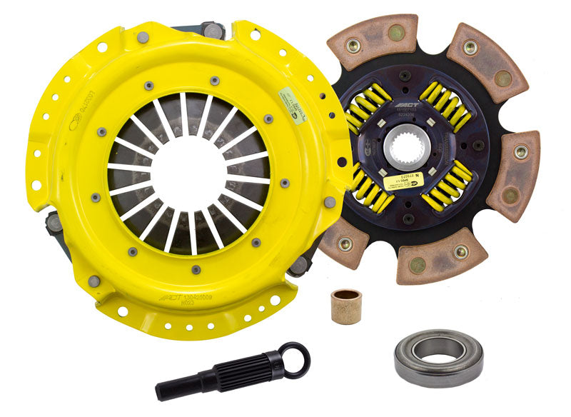 1995-1998 Nissan 240SX  ACT Heavy Duty Race Sprung 6 Pad  Clutch Kit