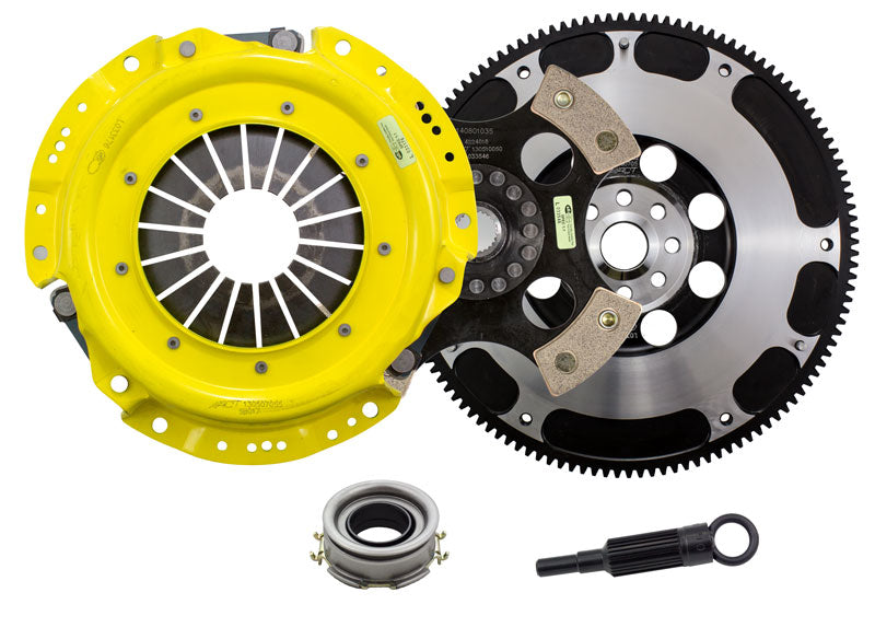 2013-2020 Subaru BRZ  ACT Heavy Duty Race Rigid 4 Pad  Clutch and Streetlite Flywheel Kit