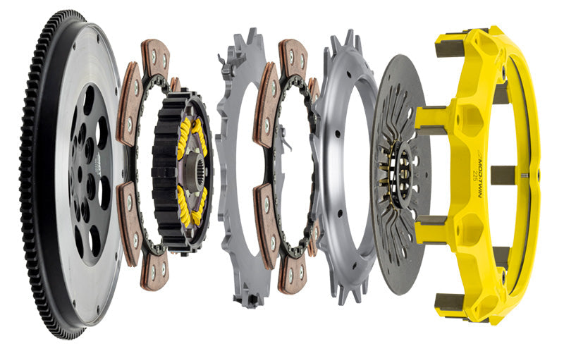 2003-2006 Mitsubishi EVO  ACT Twin Disc Heavy Duty Race  Sprung Clutch and Flywheel Kit