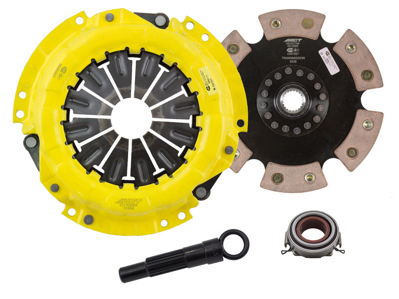 1989-1991 Toyota Celica ST ACT Extreme Race 6 Pad Rigid  Clutch Kit