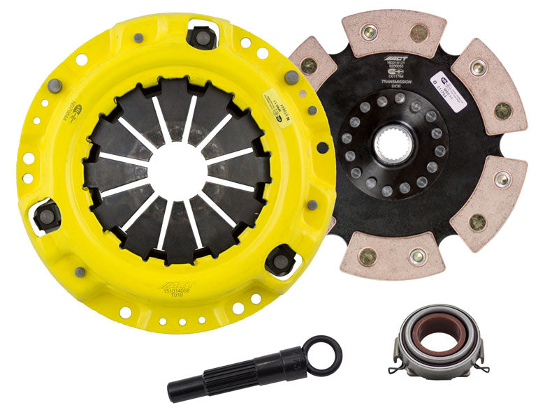 1989-1991 GEO Prizm  ACT Heavy Duty Race Rigid 6 Pad  Clutch Kit