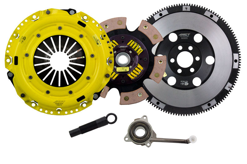 2002-2004 Volkswagen Beetle Turbo ACT Heavy Duty Race Sprung 6 Pad  Clutch and Flywheel Kit