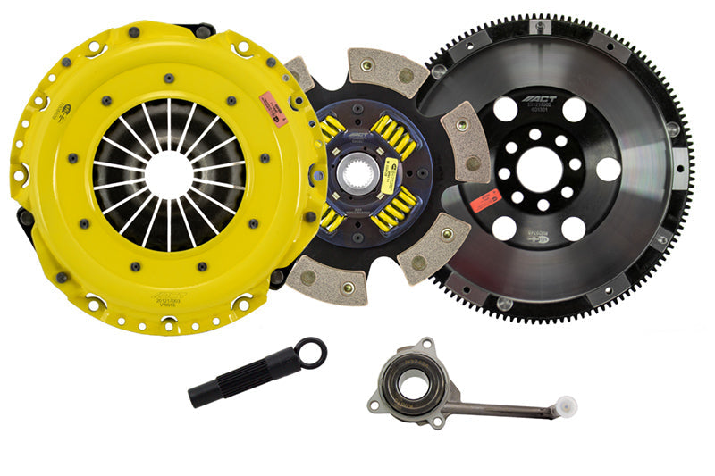 2008-2014 Volkswagen GTI/Jetta  ACT Heavy Duty Race Sprung 6 Pad  Clutch and Flywheel Kit