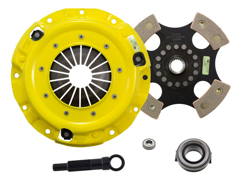 2011-2014 Mazda Mazda 2  ACT Heavy Duty Race Rigid 4 Pad  Clutch Kit